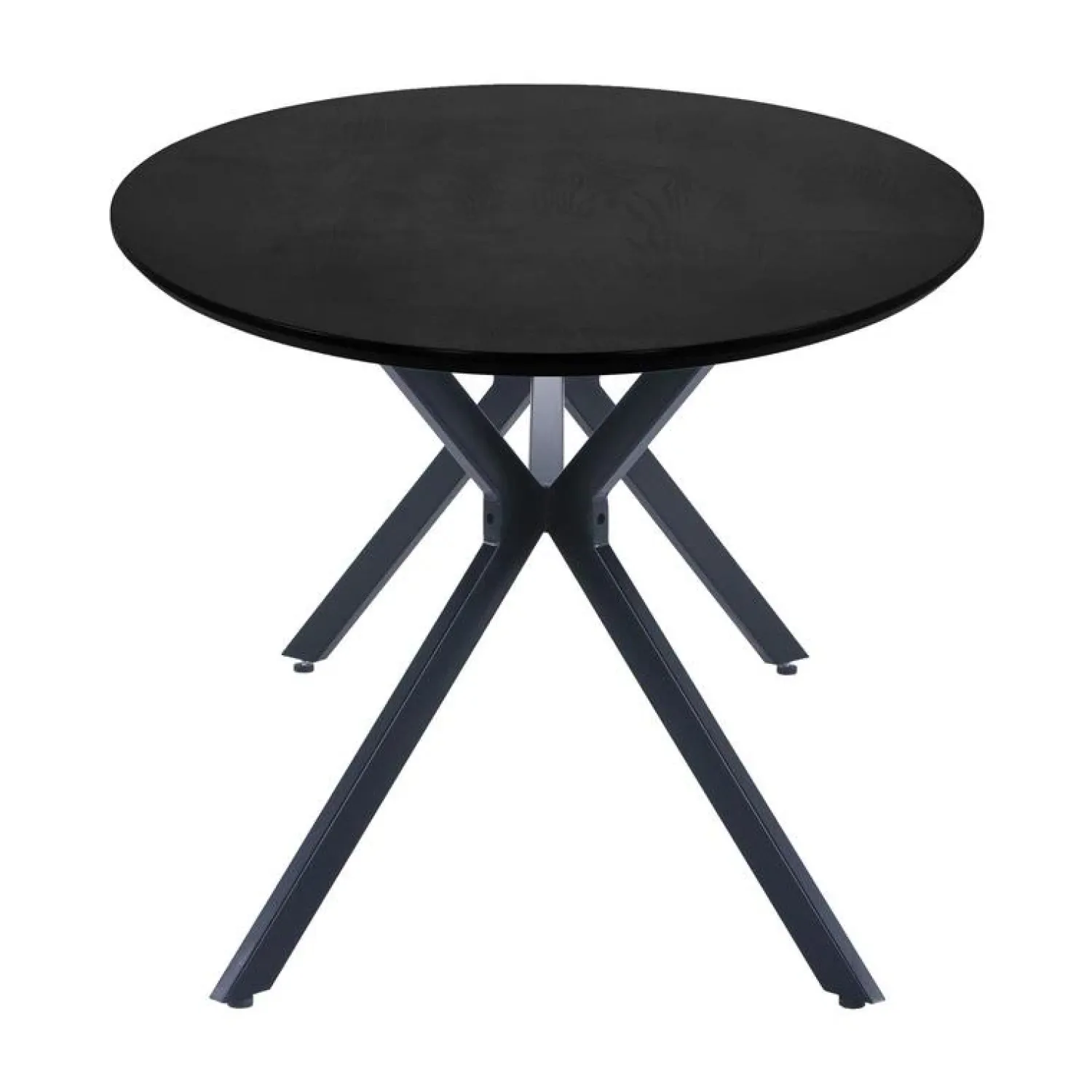 WOOOD Eettafels|Bruno Ovale Eettafel zwart 220cm