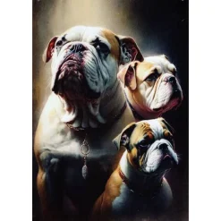 Cavetown Metalen Borden|Bulldogs - metalen bord