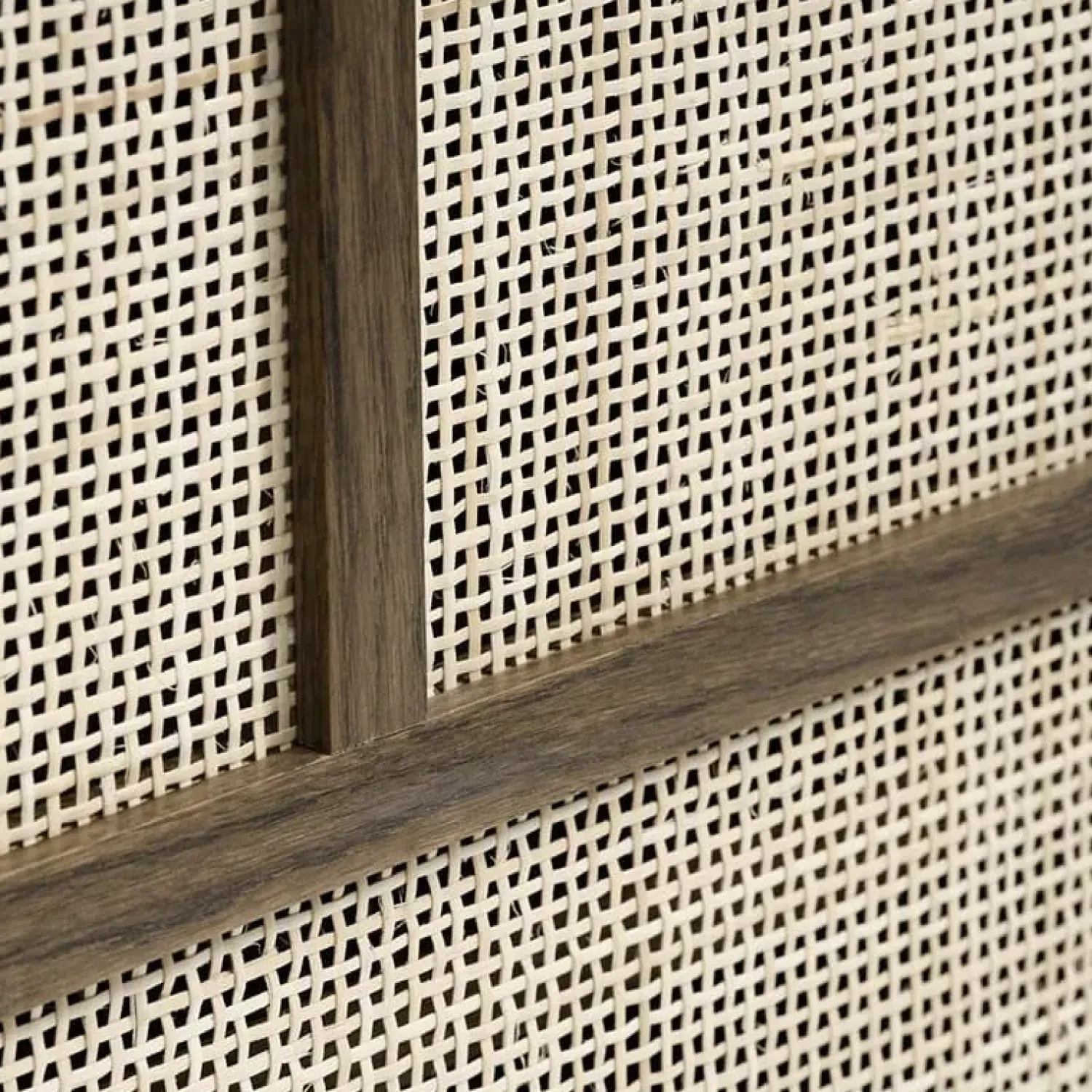 LykkeHome Dressoirs|Industriele Kasten|Burcei dressoir donkerbruin eikenhoutfineer 180cm