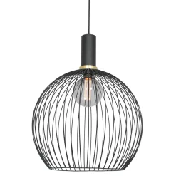 Steinmex Hanglampen|Caesar Hanglamp 1-lichts 45cm gold ring