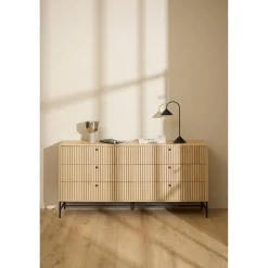 Nordhavn Ladenkasten|Industriele Kasten|Calmera Ladekast Naturel 6 lade 157cm