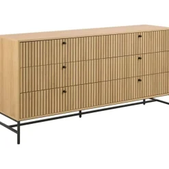 Nordhavn Ladenkasten|Industriele Kasten|Calmera Ladekast Naturel 6 lade 157cm