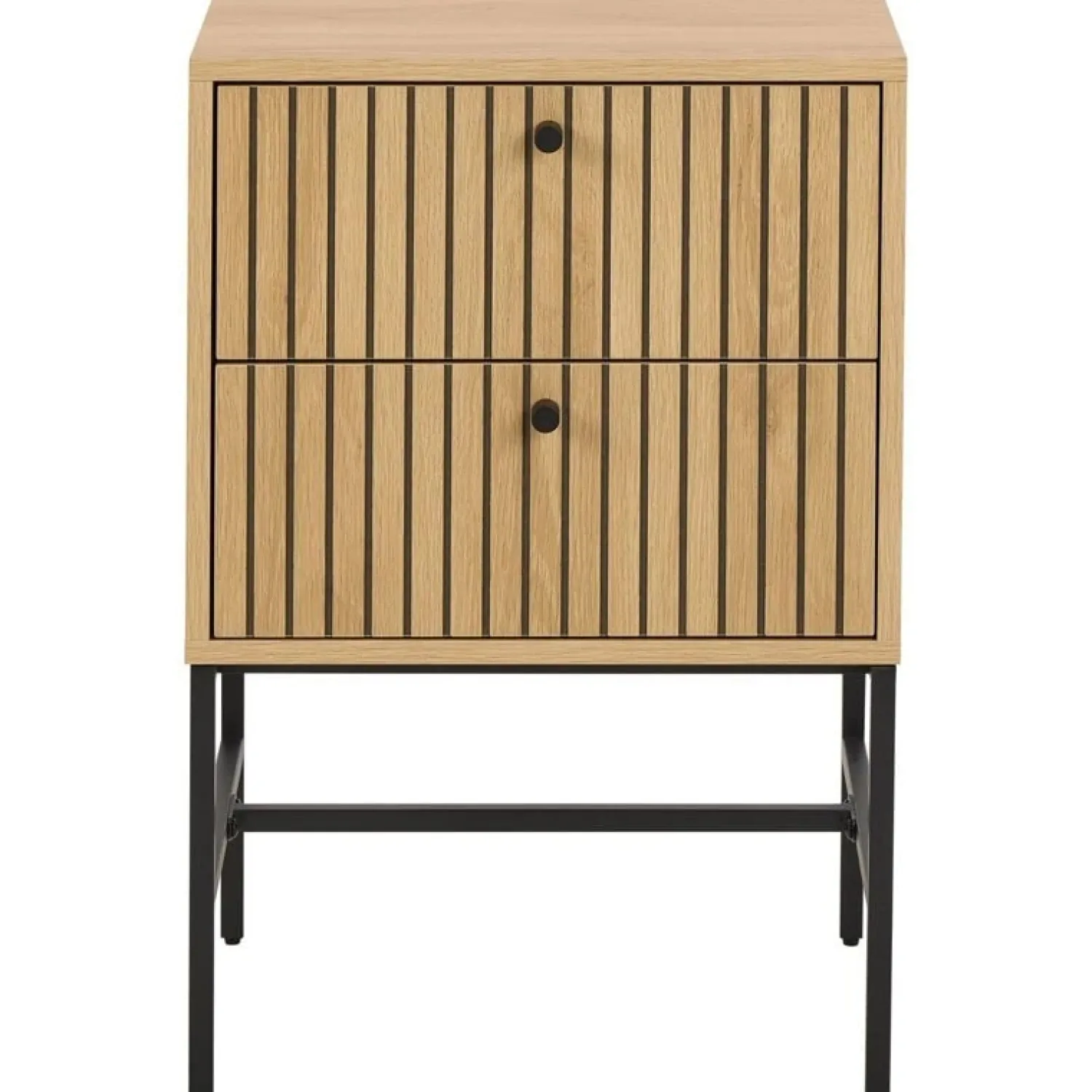 Nordhavn Nachtkastjes|Industriele Kasten|Calmera Nachtkastje Naturel 45cm