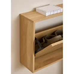 Nordhavn Schoenenkasten|Schoenenkasten|Calmera Schoenenkast Naturel 1 vak 71cm
