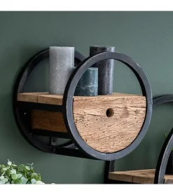 Kalfort Wandplanken|Wandrekken|Calro industrieel wandrek 30cm