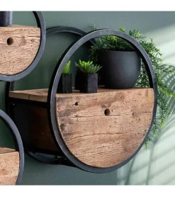 Kalfort Wandplanken|Wandrekken|Calro industrieel wandrek 50cm