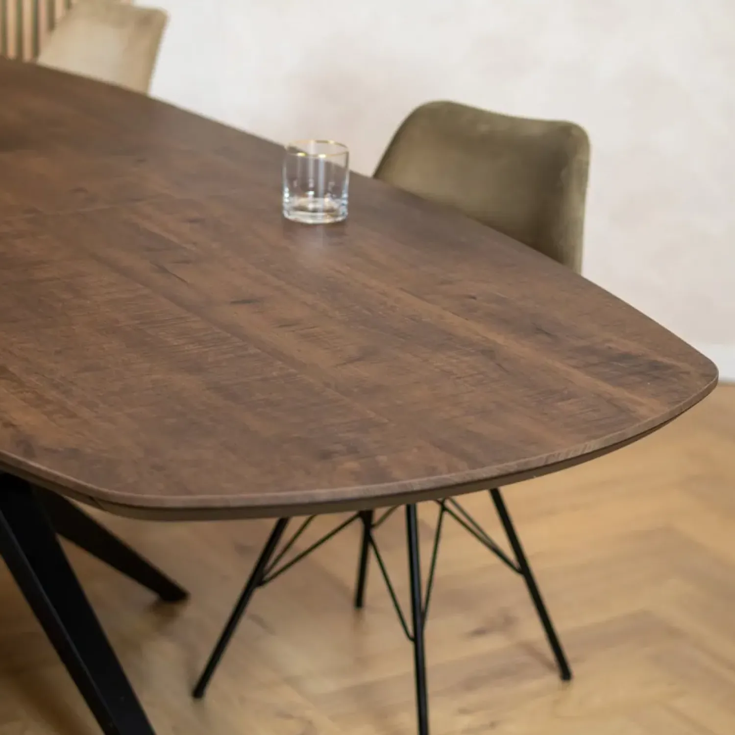 Maison Madera Eettafels|Calvenza uitschuifbare Eettafel Deens ovaal 220/277cm - Zelf samenstellen