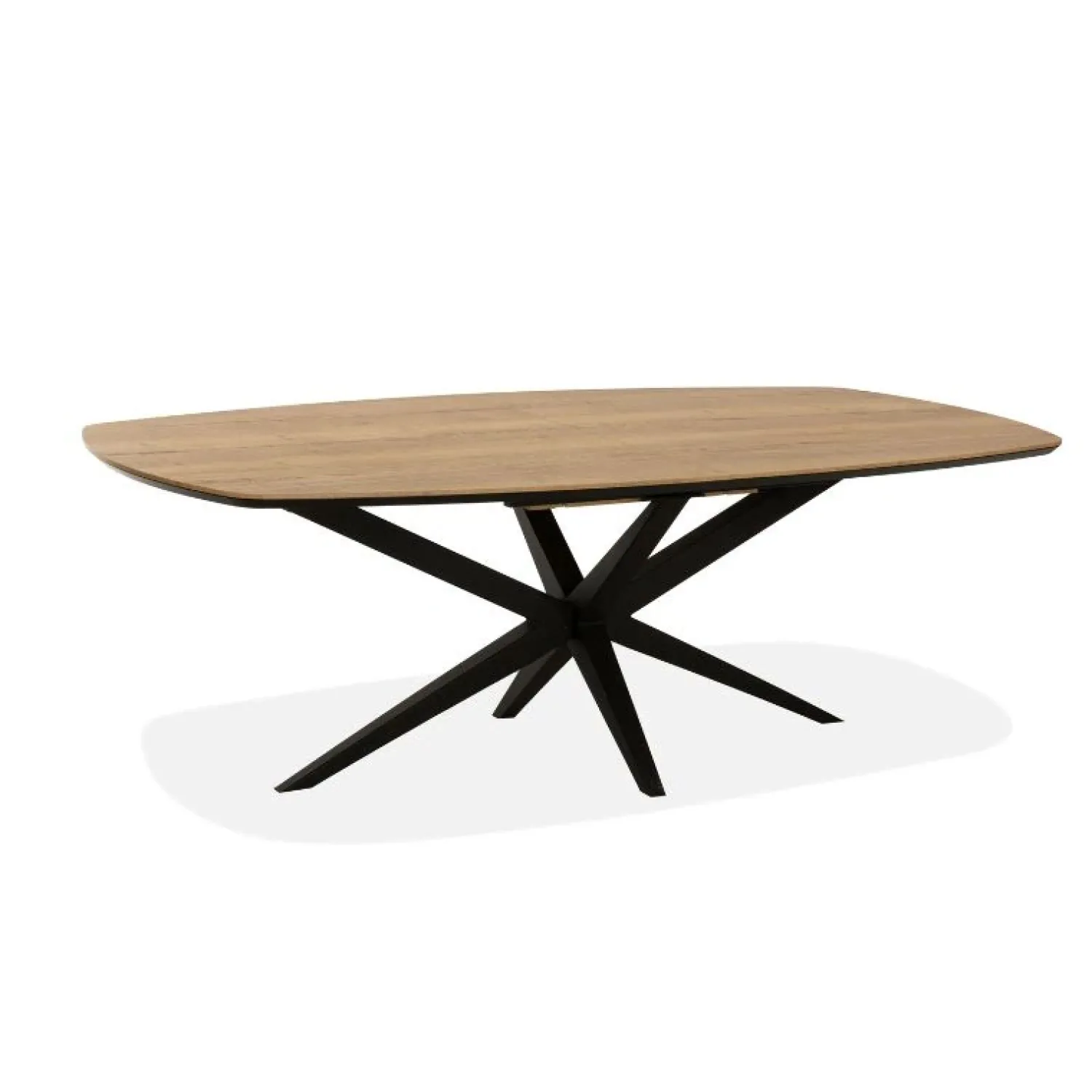Maison Madera Eettafels|Calvenza uitschuifbare Eettafel Deens ovaal 200/257cm - Zelf samenstellen