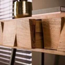 Kalfort Sidetables|Caressa kaptafel industrieel 125cm