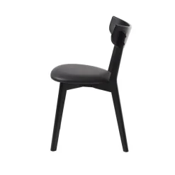 LykkeHome Eetkamerstoelen|Cari Eetkamerstoel zwart