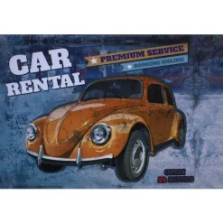 Cavetown Metalen Borden|Car Rental - metalen bord