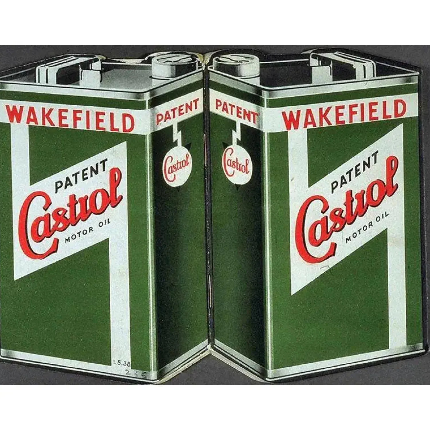 Cavetown Metalen Borden|Castrol - metalen bord