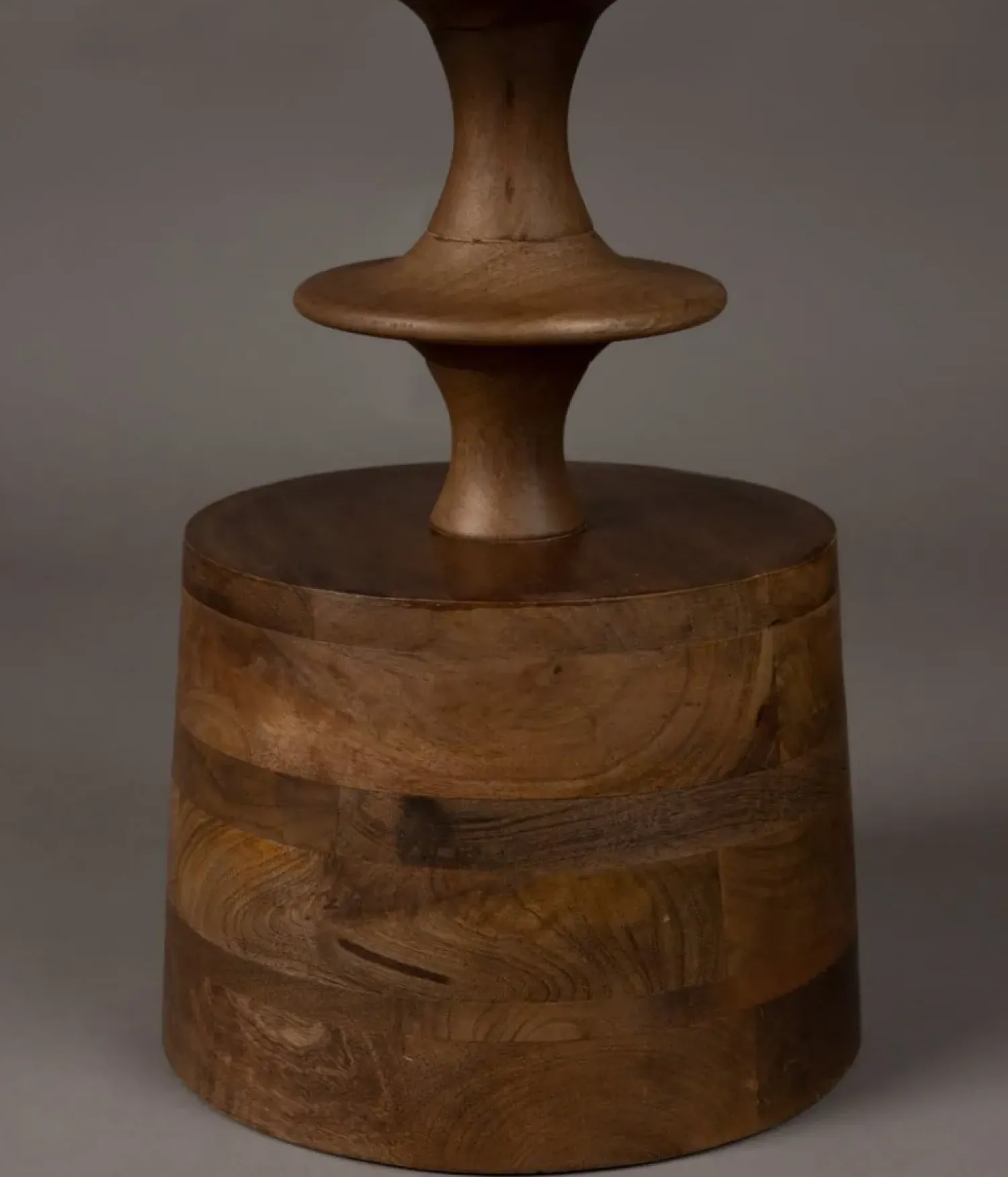 Dutchbone Bijzettafels|Cath Bijzettafel Walnoot 46cm