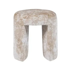 WOOOD Krukjes|Charlie Kruk rond Beige 45cm