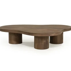 Eleonora Salontafels|Charlie Salontafel organisch Lichtbruin 130cm