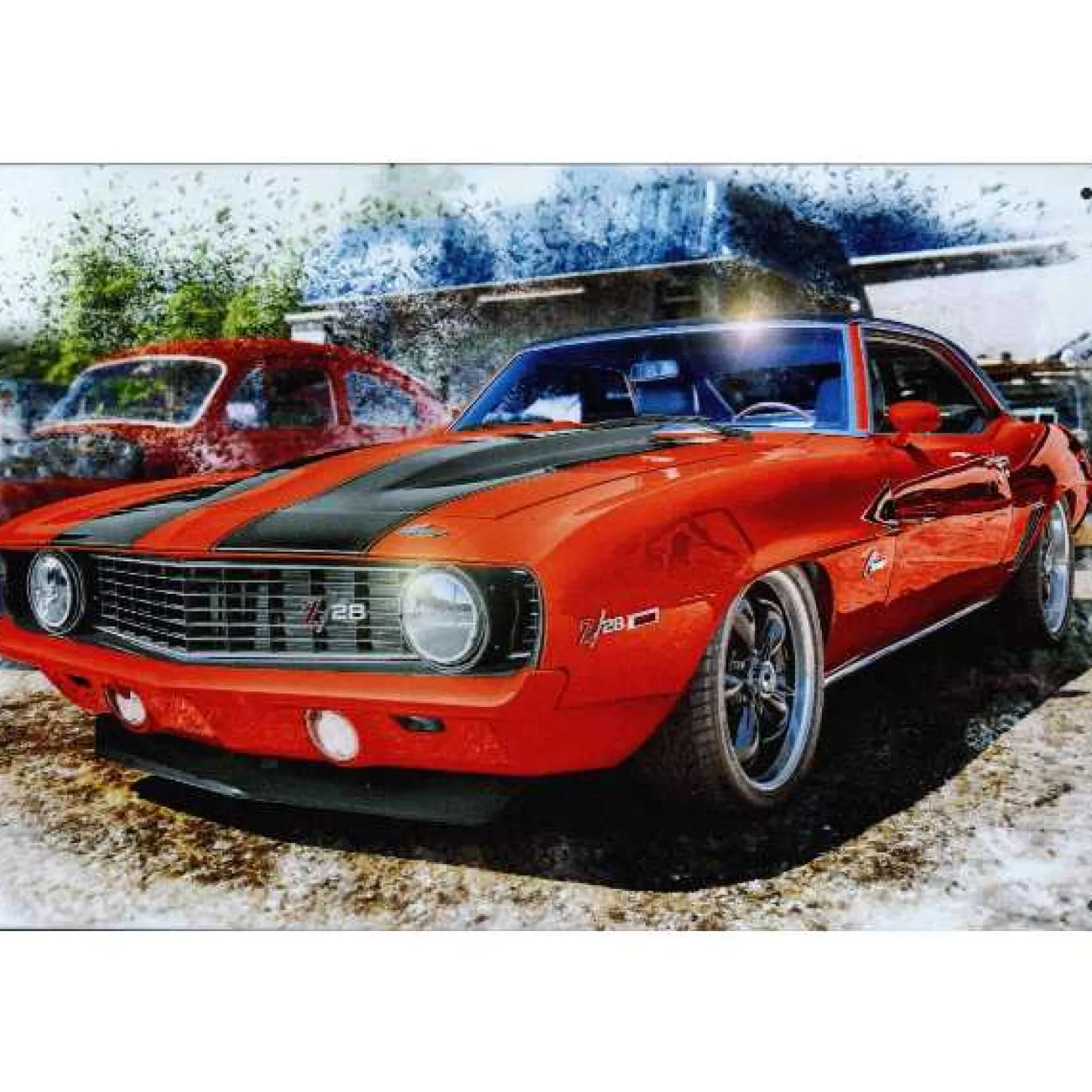 Cavetown Metalen Borden|Chevrolet Camaro Z28 - metalen bord