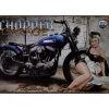 Cavetown Metalen Borden|Chopper Garage - metalen bord