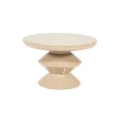 By Boo Salontafels|Circolo Salontafel rond Small Taupe 60cm