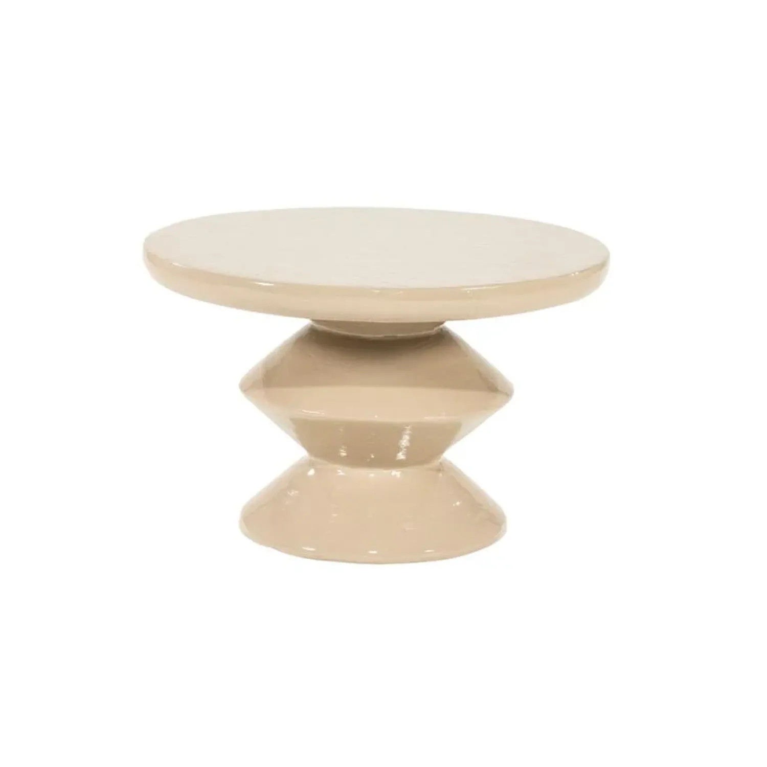 By Boo Salontafels|Circolo Salontafel rond Small Taupe 60cm