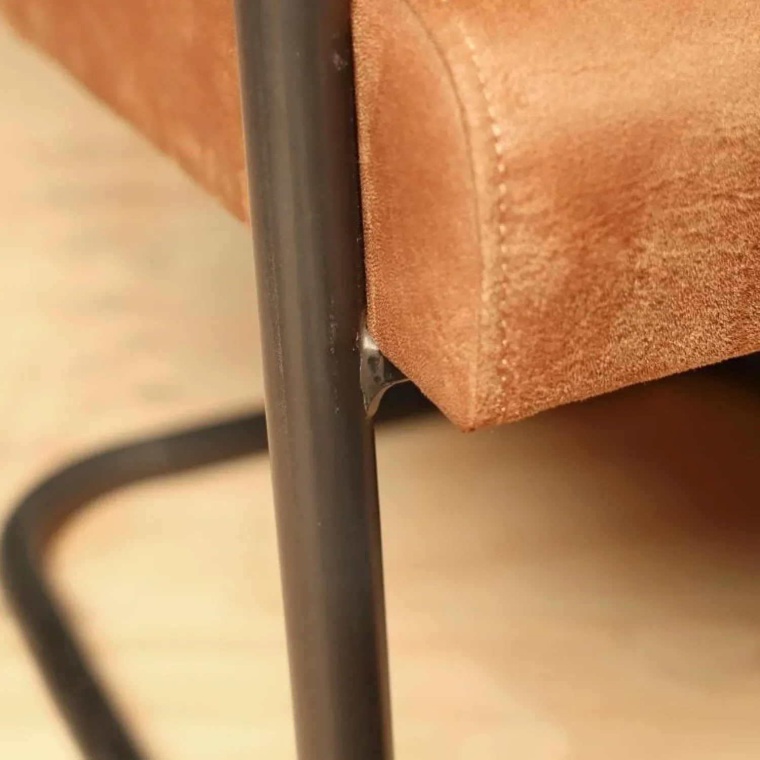 Tower living Eetkamerstoelen|Civo Eetkamerstoel Bull cognac