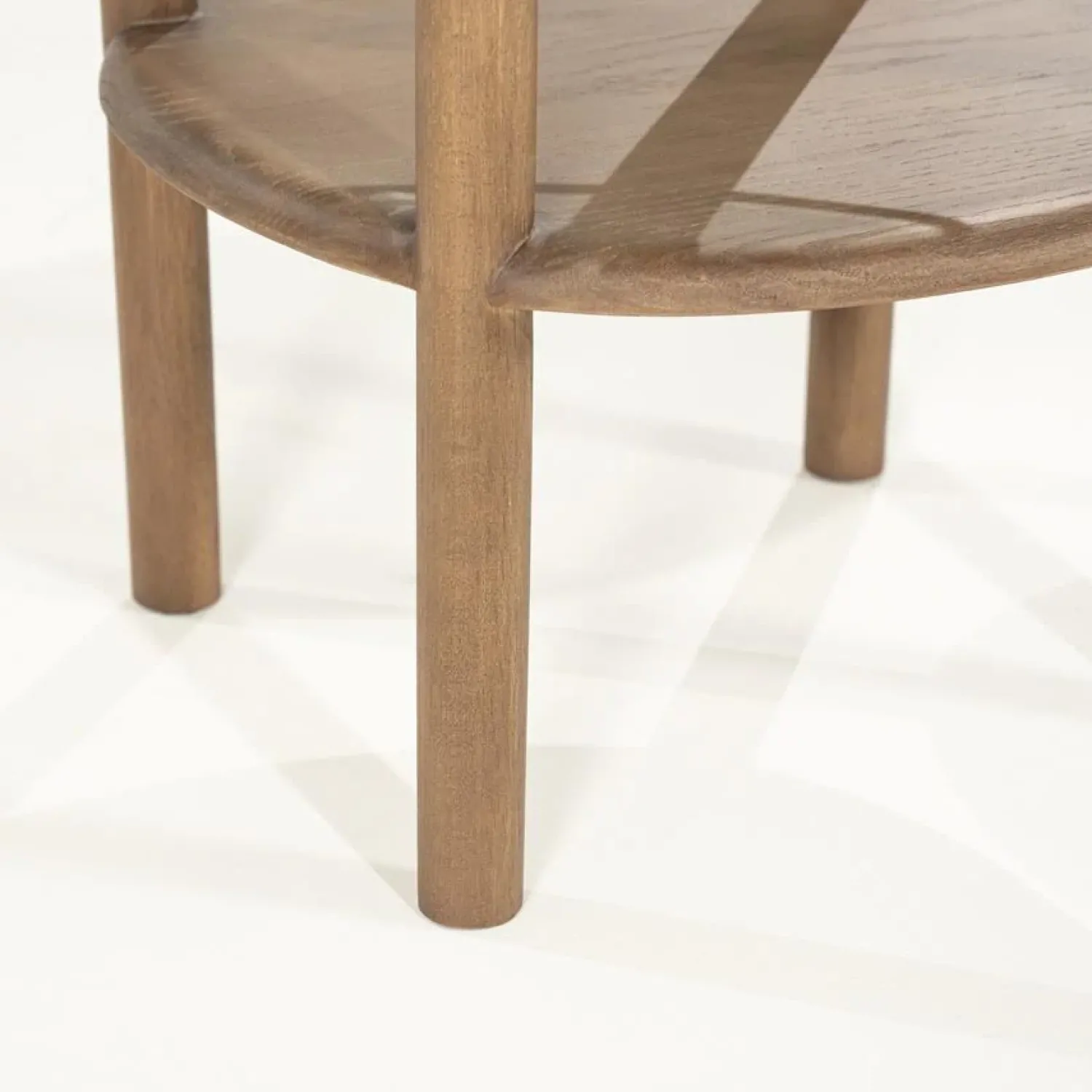 Eleonora Bijzettafels|Cleo Bijzettafel Lichtbruin 50cm