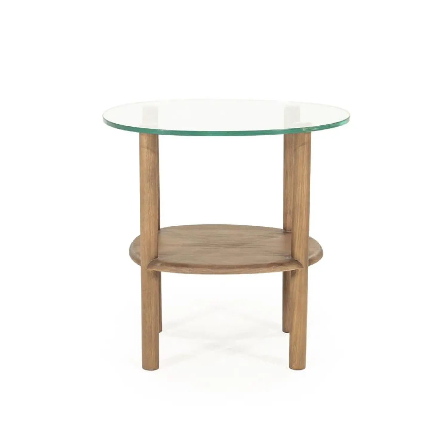 Eleonora Bijzettafels|Cleo Bijzettafel Lichtbruin 50cm