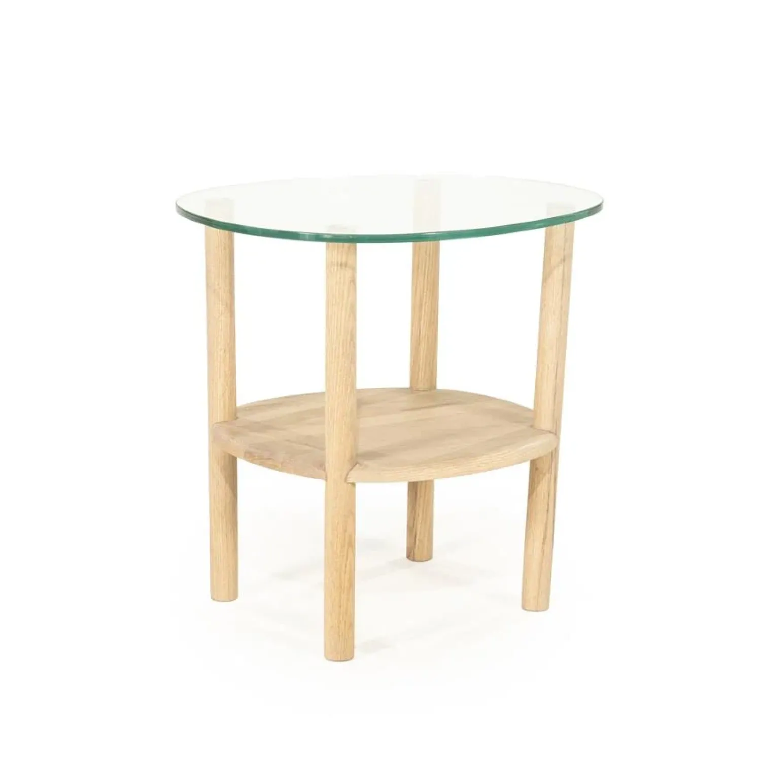 Eleonora Bijzettafels|Cleo Bijzettafel Naturel 50cm