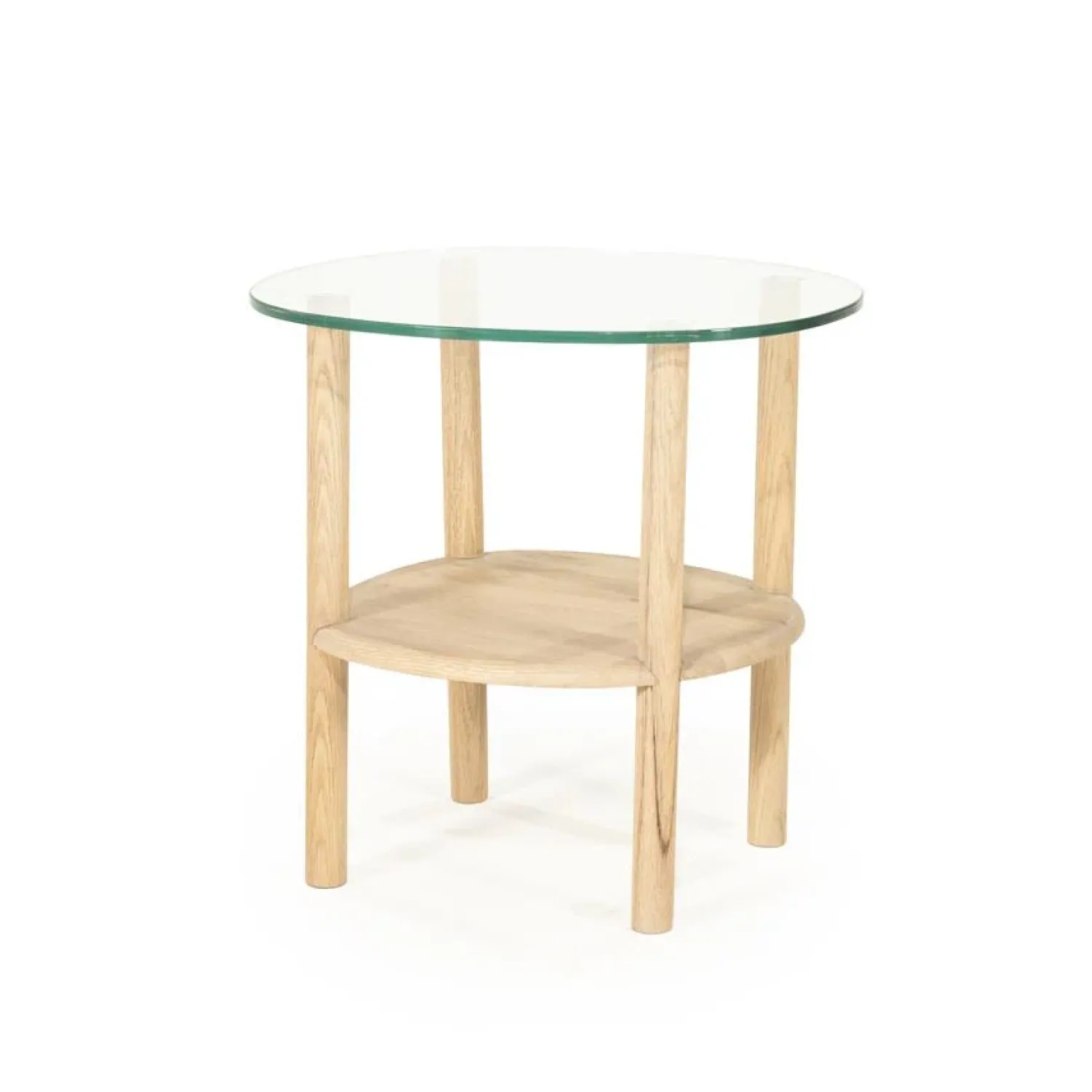 Eleonora Bijzettafels|Cleo Bijzettafel Naturel 50cm