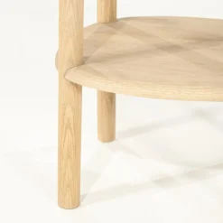 Eleonora Bijzettafels|Cleo Bijzettafel Naturel 50cm