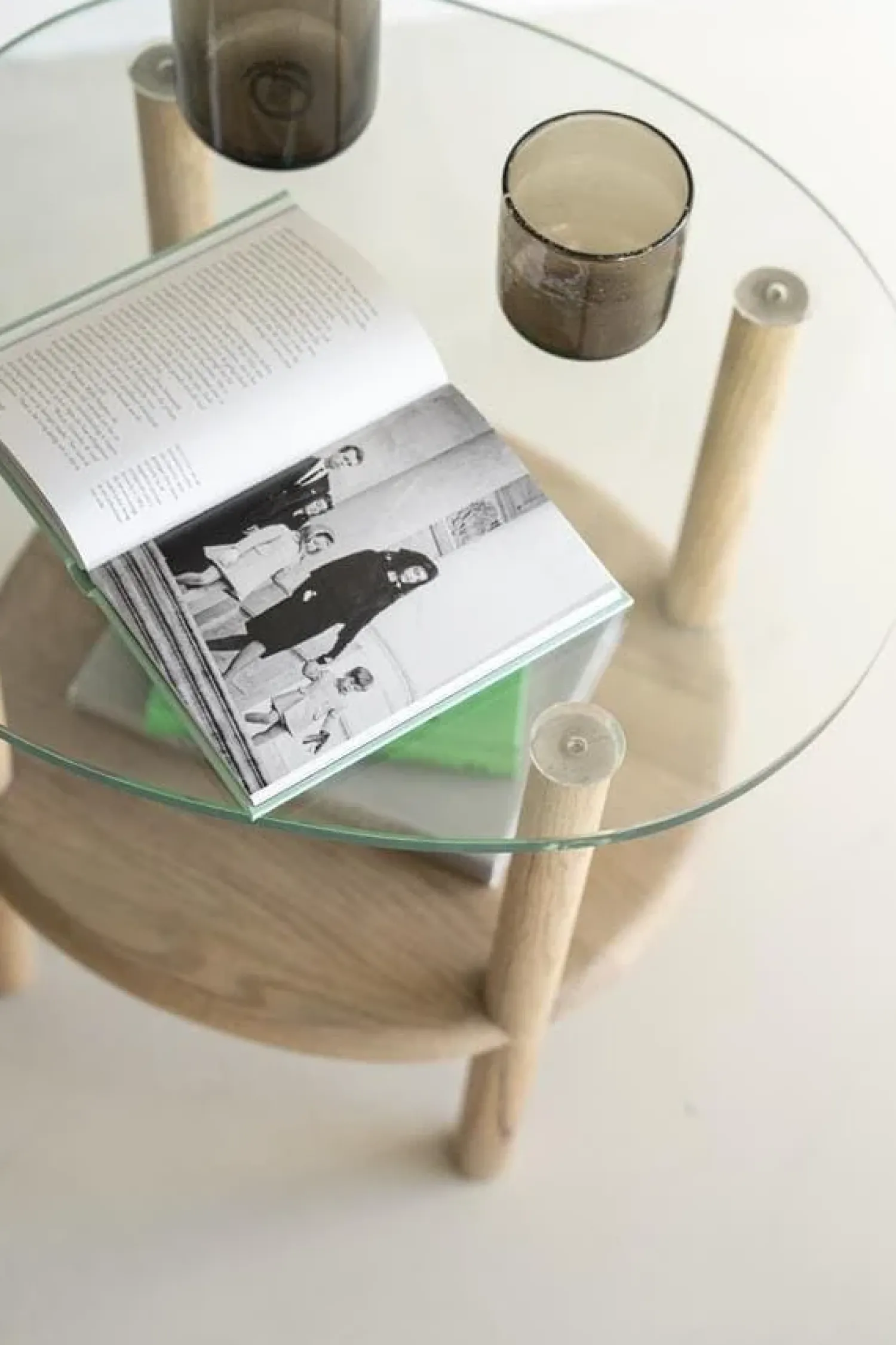 Eleonora Bijzettafels|Cleo Bijzettafel Naturel 50cm