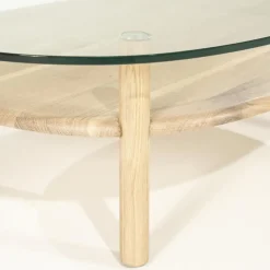Eleonora Salontafels|Cleo Salontafel Naturel 101cm