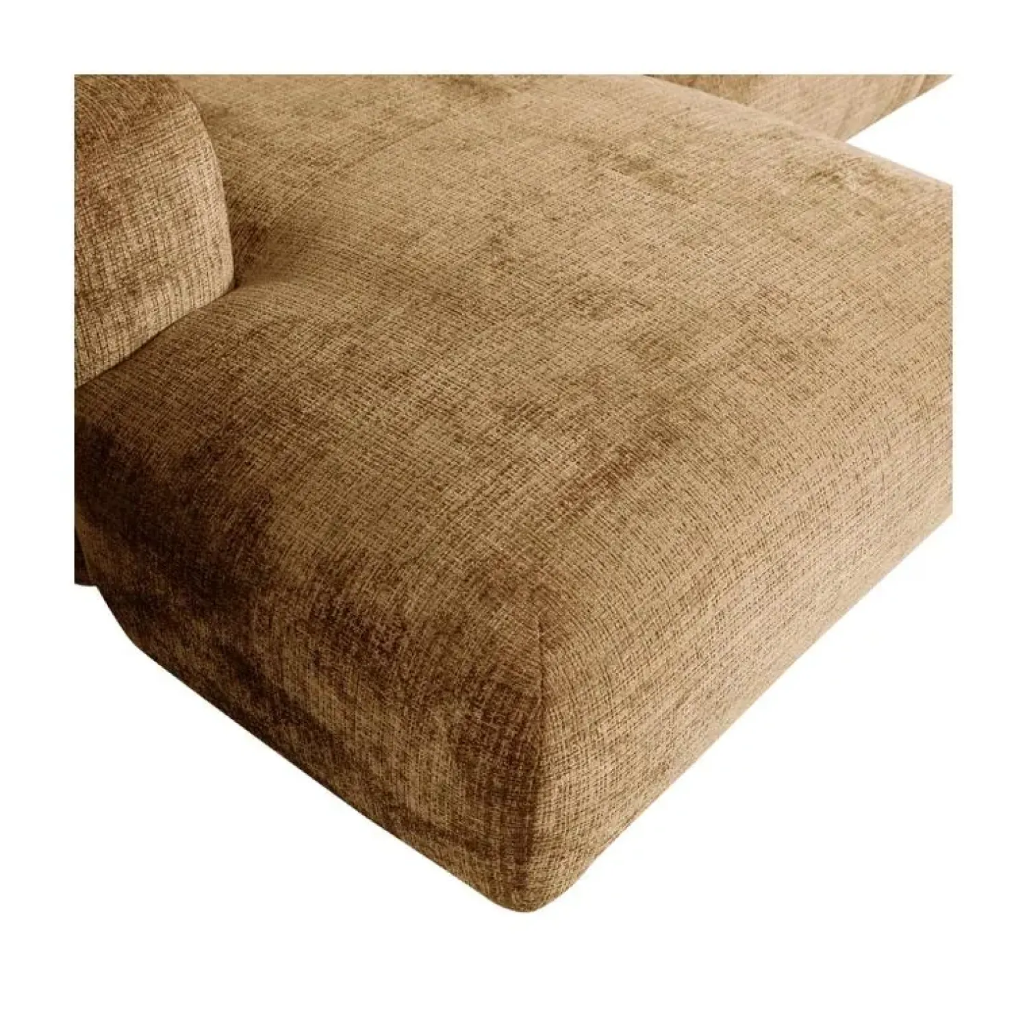 WOOOD Loungebanken|Cloud Chaise longue bank links chenille geel