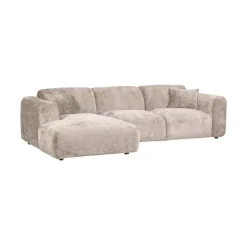WOOOD Loungebanken|Cloud Chaise longue bank links chenille naturel