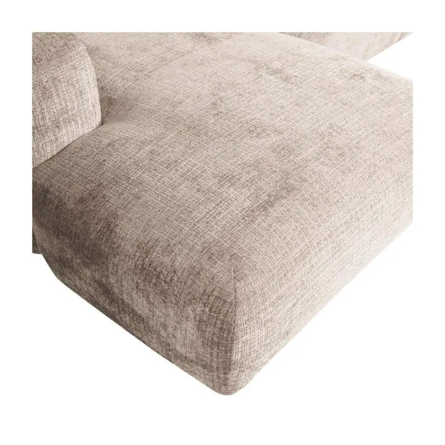 WOOOD Loungebanken|Cloud Chaise longue bank links chenille naturel
