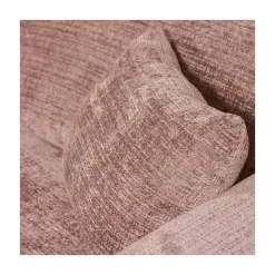 WOOOD Loungebanken|Cloud Chaise longue bank links chenille taupe/roze
