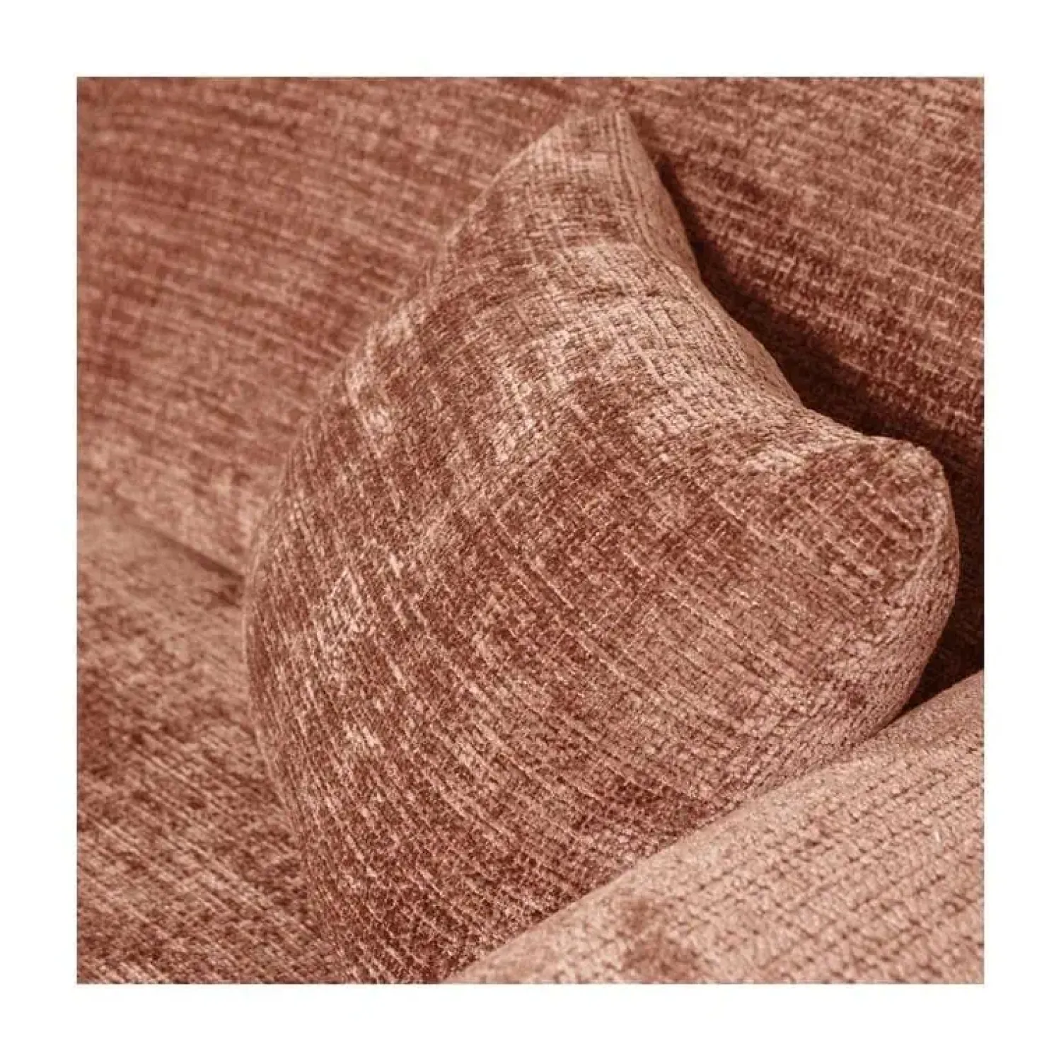 WOOOD Loungebanken|Cloud Chaise longue bank links chenille terracotta