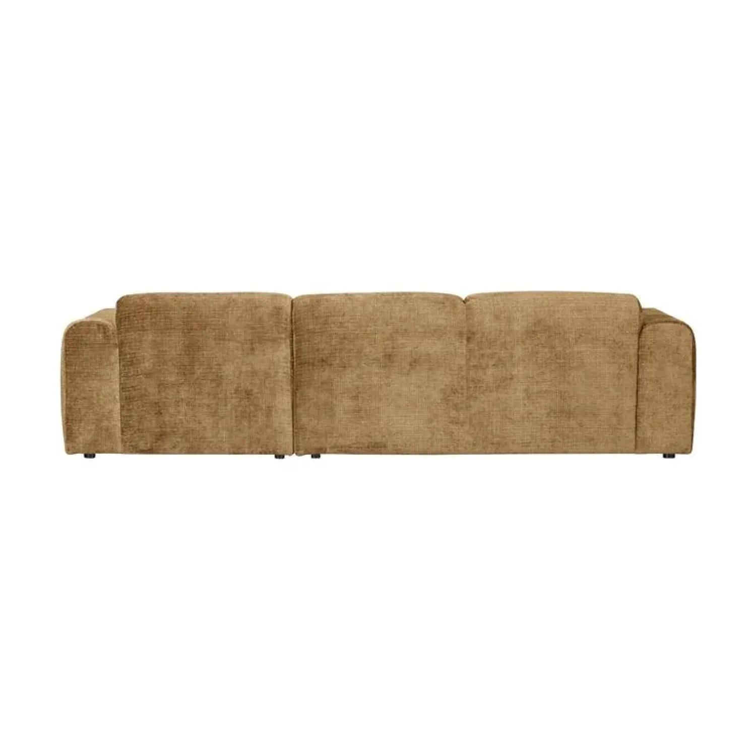WOOOD Loungebanken|Cloud Chaise longue bank rechts chenille geel