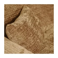 WOOOD Loungebanken|Cloud Chaise longue bank rechts chenille geel