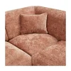 WOOOD Hoekbanken|Cloud Hoekbank rechts geweven chenille terracotta