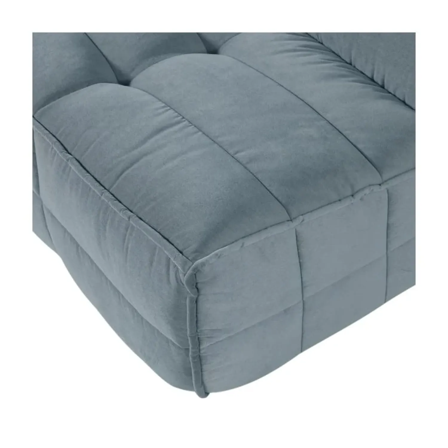 vtwonen 3 Zitsbanken|Cluster Bank 3-zits Velvet Turquoise blauw