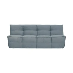 vtwonen 3 Zitsbanken|Cluster Bank 3-zits Velvet Turquoise blauw