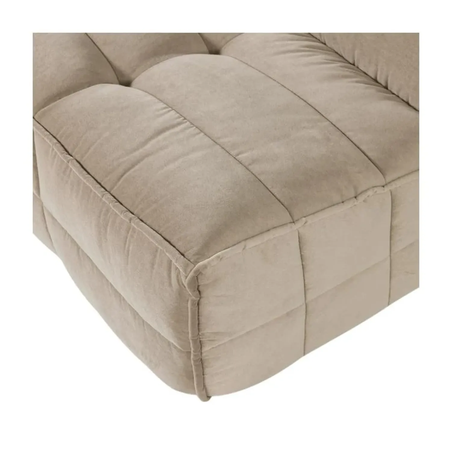 vtwonen 3 Zitsbanken|Cluster Bank 3-zits Velvet Zacht beige