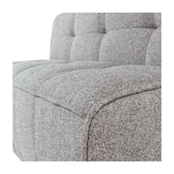 vtwonen Eetkamerbanken|Eetkamerbanken|Cluster Eetkamerbank Met rugleuning Bouclé Warm grijs
