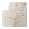 vtwonen Eetkamerbanken|Eetkamerbanken|Cluster Eetkamerbank Met rugleuning Bouclé Zand beige