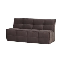 vtwonen Eetkamerbanken|Eetkamerbanken|Cluster Eetkamerbank Met rugleuning Velvet Chocolade bruin