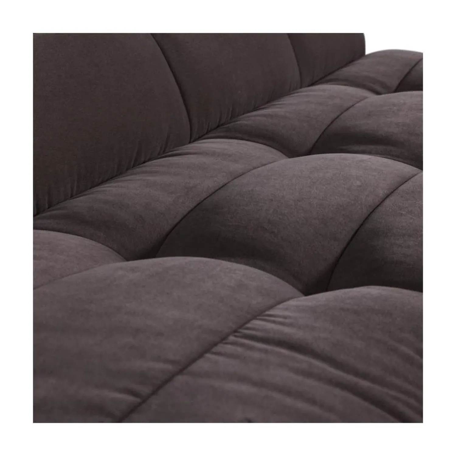 vtwonen Eetkamerbanken|Eetkamerbanken|Cluster Eetkamerbank Met rugleuning Velvet Chocolade bruin