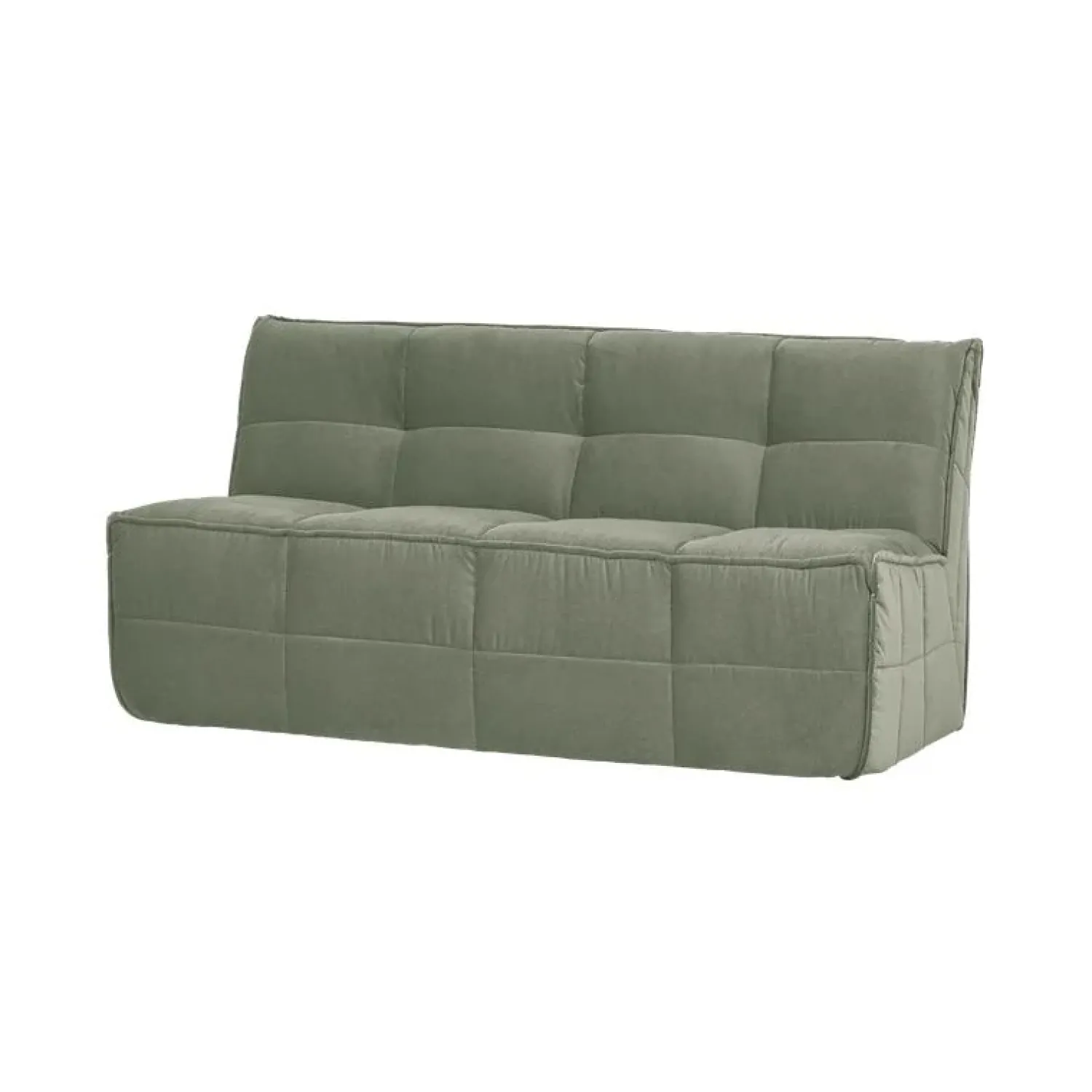 vtwonen Eetkamerbanken|Eetkamerbanken|Cluster Eetkamerbank Met rugleuning Velvet Pistache groen