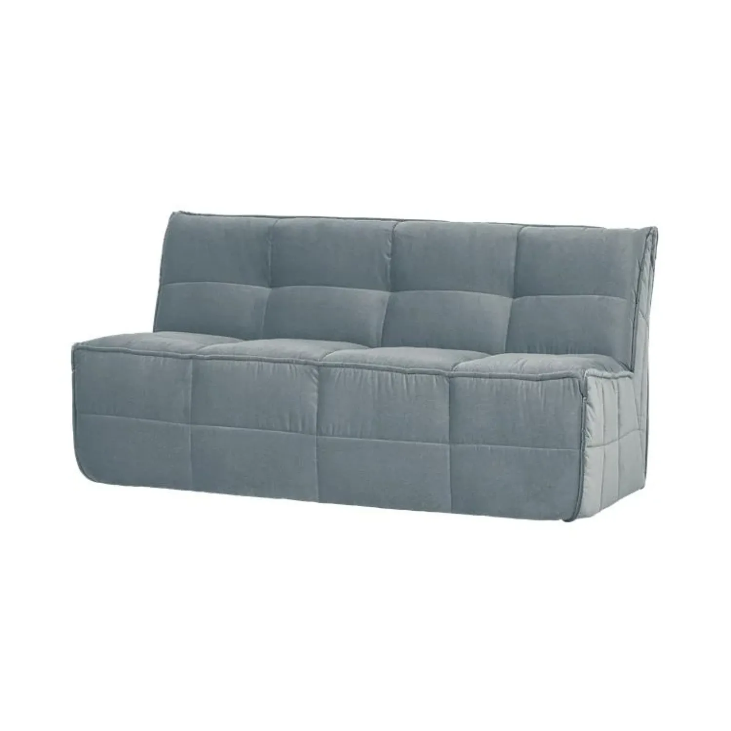 vtwonen Eetkamerbanken|Eetkamerbanken|Cluster Eetkamerbank Met rugleuning Velvet Turquoise blauw