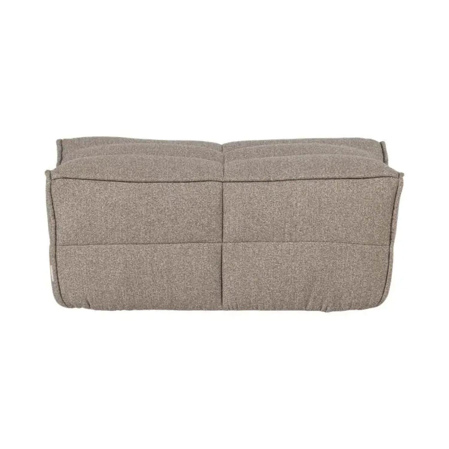 vtwonen Hockers|Cluster Hocker Bouclé Khaki bruin 104cm