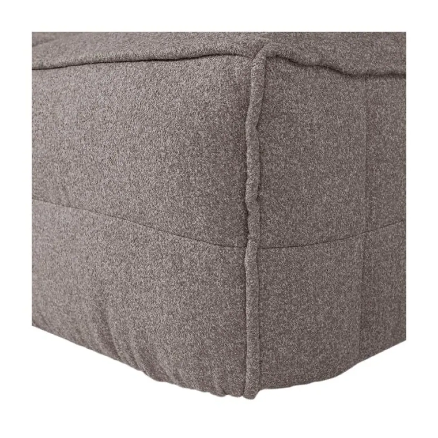 vtwonen Hockers|Cluster Hocker Bouclé Middenbruin 104cm